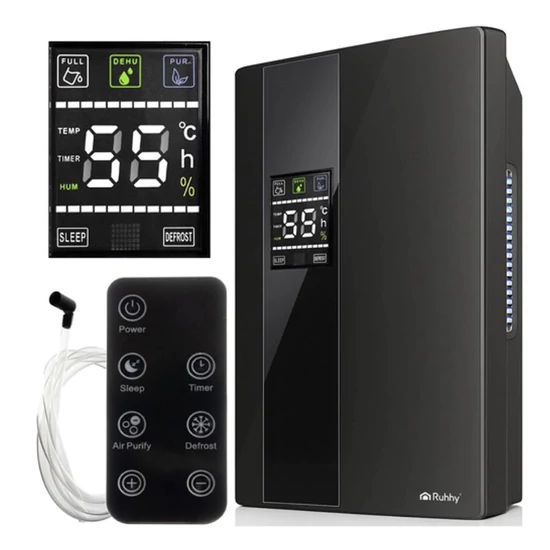 Ruhhy páramentesítő és légtisztító – 2 az 1-ben 26626