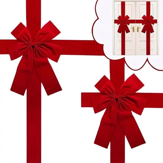 Nagy Piros Masni Ajtódísz EE3970937