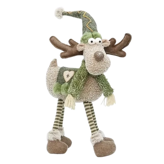 Karácsonyi rénszarvas figura – 55 cm, ünnepi dekoráció CH5093349