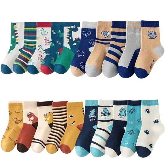 Mintás gyerek zokni | 20 pár DM202804