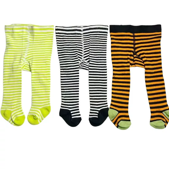Gyerek harisnyanadrág szett | csíkos – 3 pár QB3193079-5