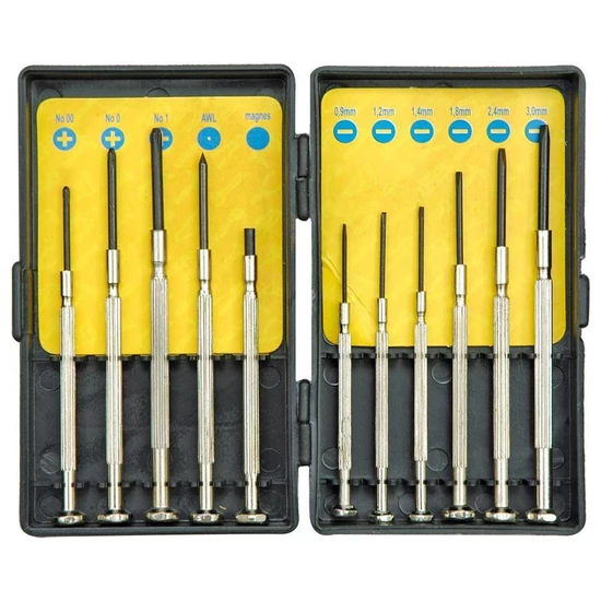 Vorel Precíziós csavarhúzó készlet 11 darabos TO-64330