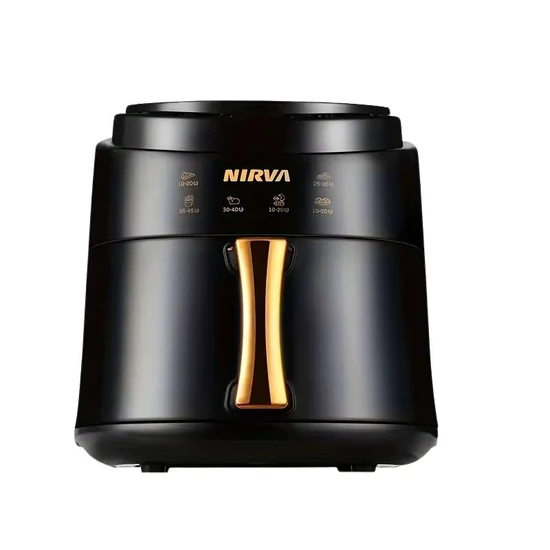 NIRVA érintőképernyős légkeveréses sütő – 8 liter, 1530 W AB3963718