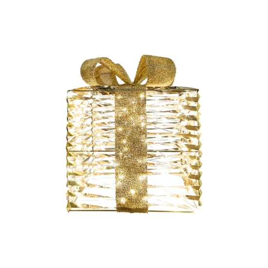 Világító díszdoboz – Arany színben 51458