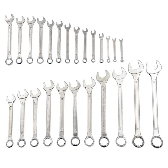 Csillag-villáskulcs készlet 6–32 mm – 25 darabos, CrV acél TO-51650