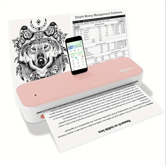 PeriPage A40 — hordozható, tinta nélküli A4 termoszublimáló/termálnyomtató  KD306762-r