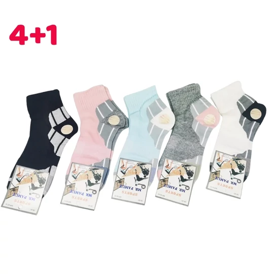 4+1 Női sportos zokni 38-41 WP3510