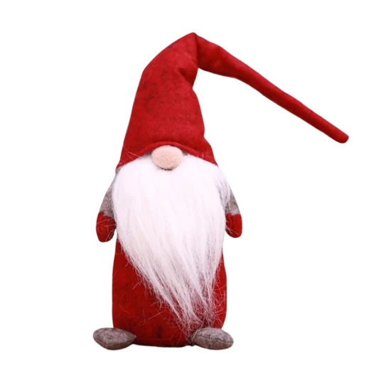 Mikulás manó – karácsonyi plüss figura, 44 cm KSN22CZE