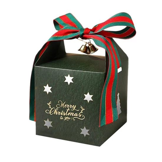 Karácsonyi ajándékdoboz 10 × 10 cm OPO40