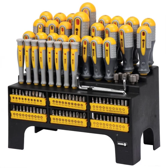 VOREL Csavarhúzó készlet 100 részes TO-60750