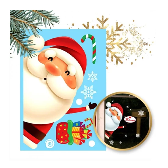 Karácsonyi ablakmatrica – 20 × 30 cm NKD18