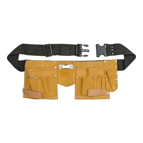 Vorel Bőr szerszámos öv – 11 zsebes TO-78750