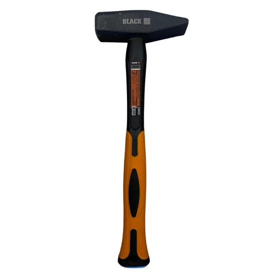 BLACK Üvegszálas Lakatoskalapács – 600 g 20522