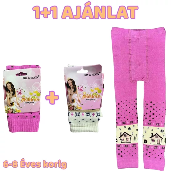 1+1 Gyerek harisnya 6-8 éves korig 900051-4