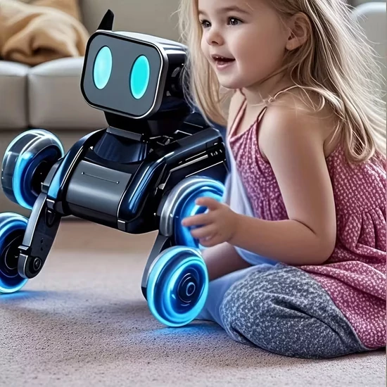Interaktív Gyermekrobot – Intelligens Társ Játszáshoz és Tanuláshoz JK3038870