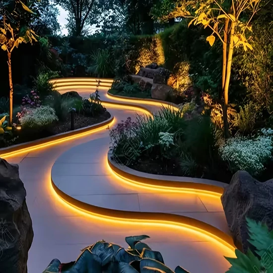 Kültéri LED fényfüzér – meleg fehér MK4111878