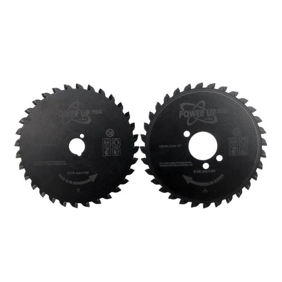 Tartalék korongok kettős vágókorongos körfűrészhez 125 mm — 2 db TO-79256