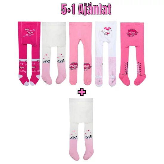 5+1 Baba pamut harisnyanadrág 12-18 hónapos korig MGH8009D-6