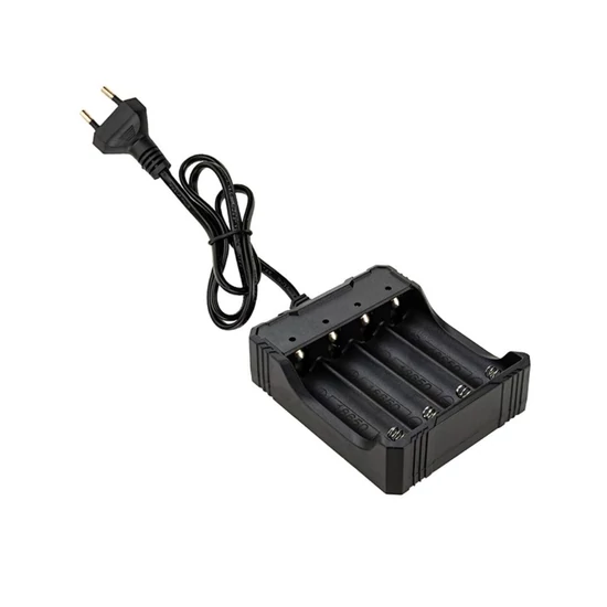 LI-ION akkumulátortöltő – 4 férőhelyes, 1200 mA MS-404A