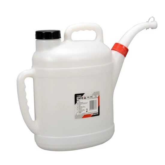 Olajleeresztő tartály 10 L – hajlékony tölcsérrel YT-06987