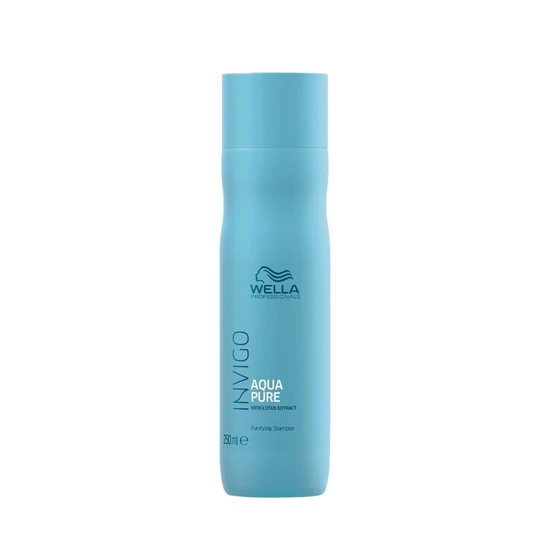 Wella Professionals Invigo Balance Aqua Pure Purifying Shampoo sampon zsíros hajra – 250 ml cikkszám 97984