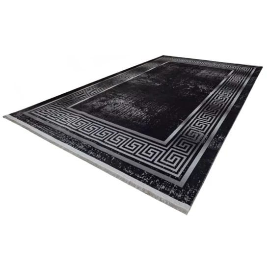 Velvet 754 Black 80 x 150 cm Rövid szálú exkluzív szőnyeg