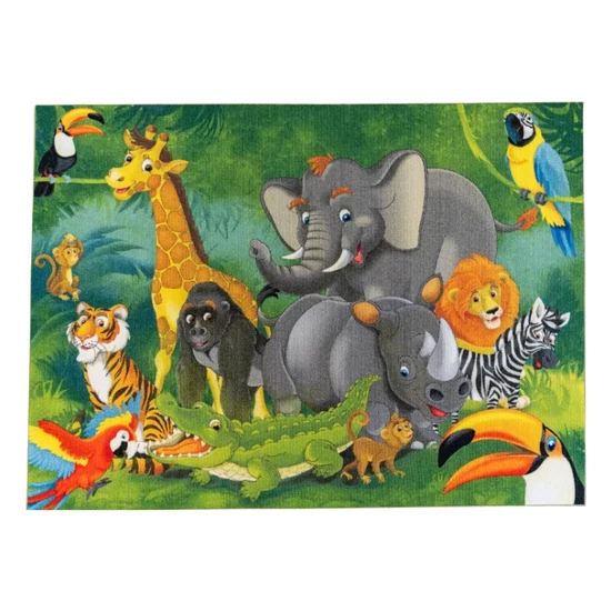 Dzsungel B gyerekszőnyeg 133x180