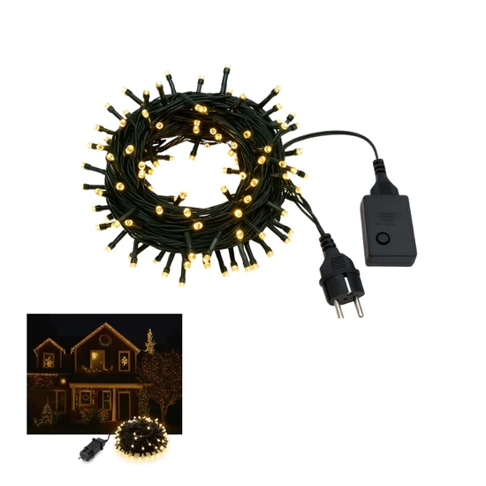 LED karácsonyi fényfüzér – 500 LED, 32 méter LI-500