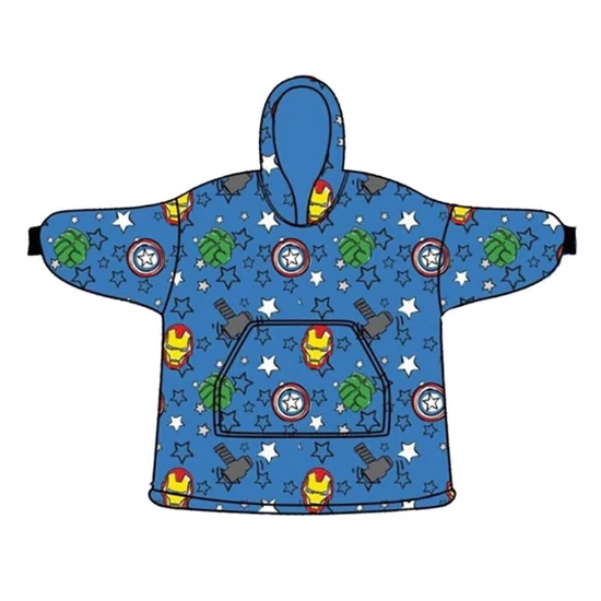 Bosszúállók felnőtt belebújós plüss polár poncsó AYM072969