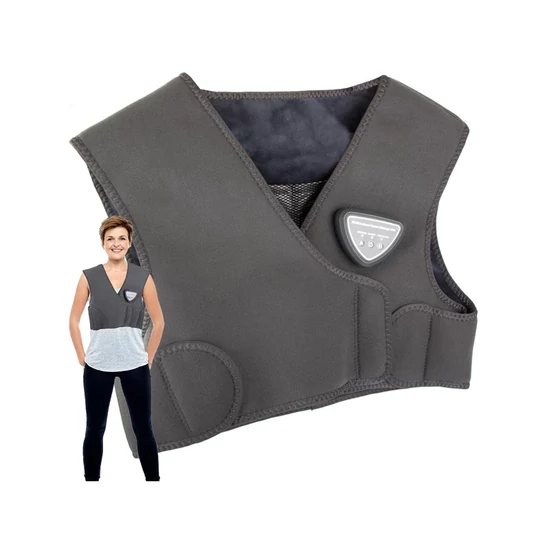 Elektromos hőpárnás masszázs mellény 24490