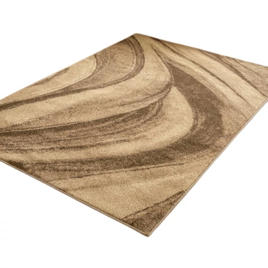 Torino Szőnyeg 703 – Bézs, Modern Mintás Szőnyeg 80 x 150 cm