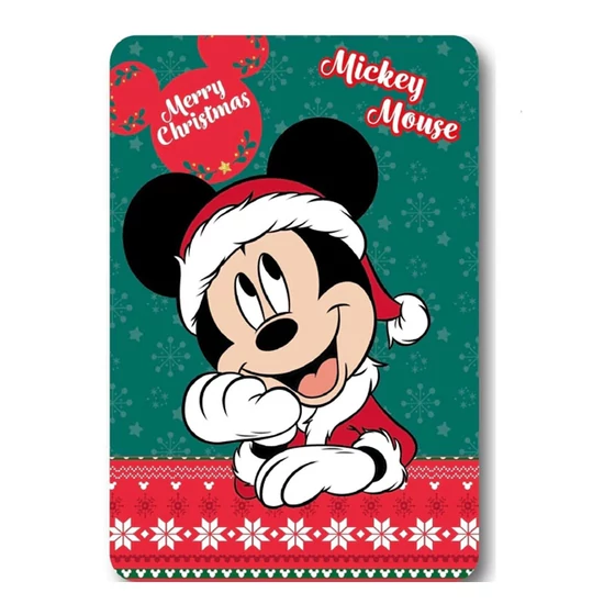 Disney Mickey karácsonyi polár takaró 100 × 140 cm FML350019