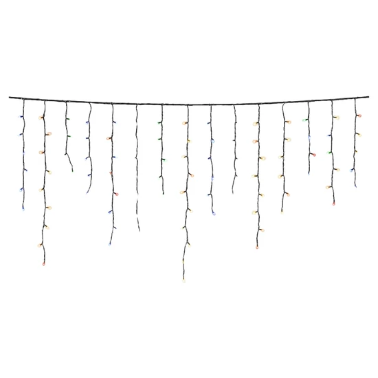 LED jégcsap fényfüzér – 25m, 500 LED LI-500-2