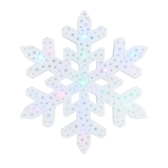 Karácsonyi LED Hópehely dekoráció LI-KR-03