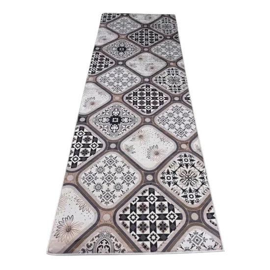 Konyhai Szőnyeg vintage csempe mintával 60x180cm