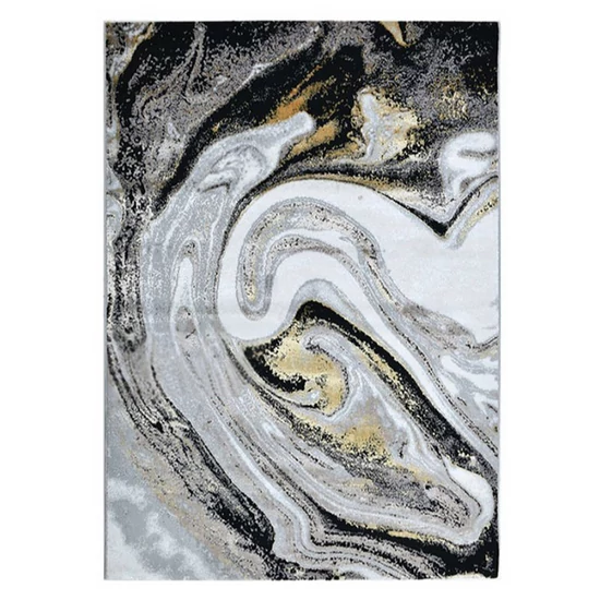 Toscana Luxus Szőnyeg 163 Fekete-Arany 240x330cm