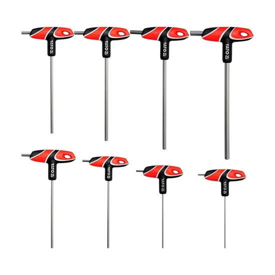 T-markolatú imbuszkulcs készlet – 8 db-os YT-05583