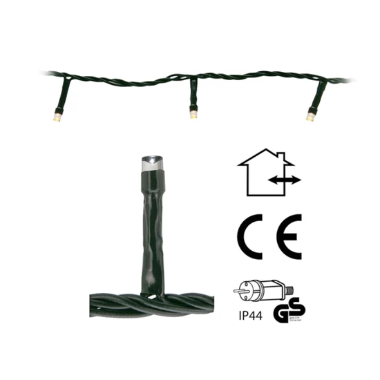 LED fényfüzér 9m meleg fehér 25911