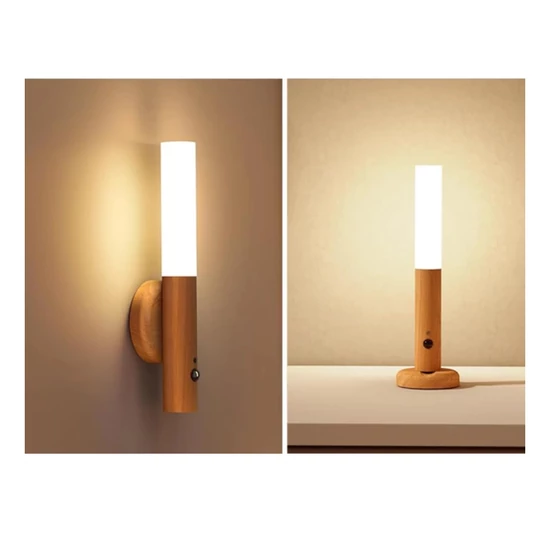 Mozgásérzékelős, meleg fényű LED fali lámpa 27191-CB