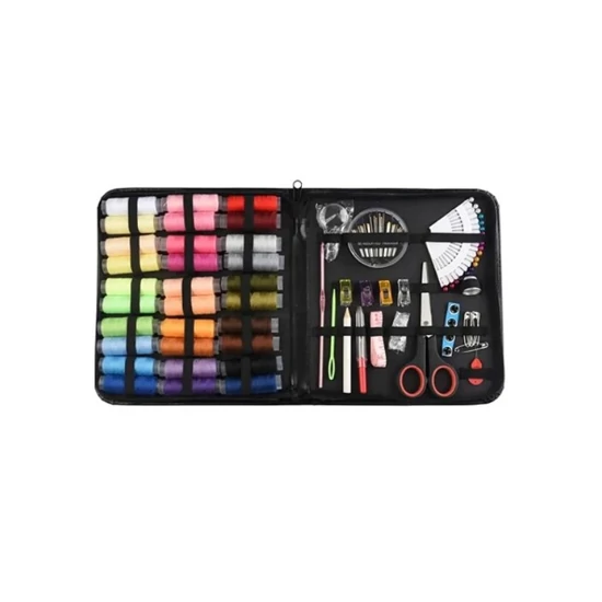 Varrókészlet tokban – 112 darabos komplett szett cérnákkal és kiegészítőkkel ADG-RT-O642