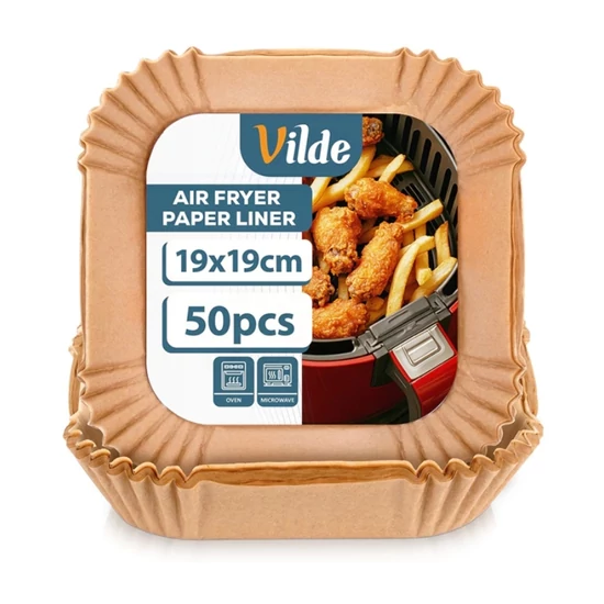 Air Fryer Sütőpapír  19x19 cm 50 db 279044