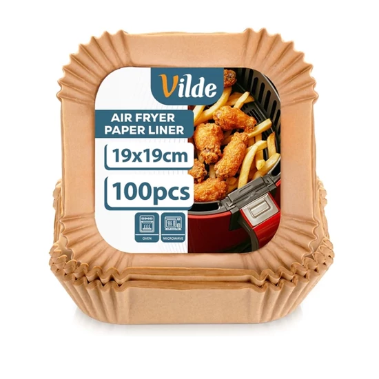 Air Fryer Sütőpapír 19x19 cm 100 db 279045