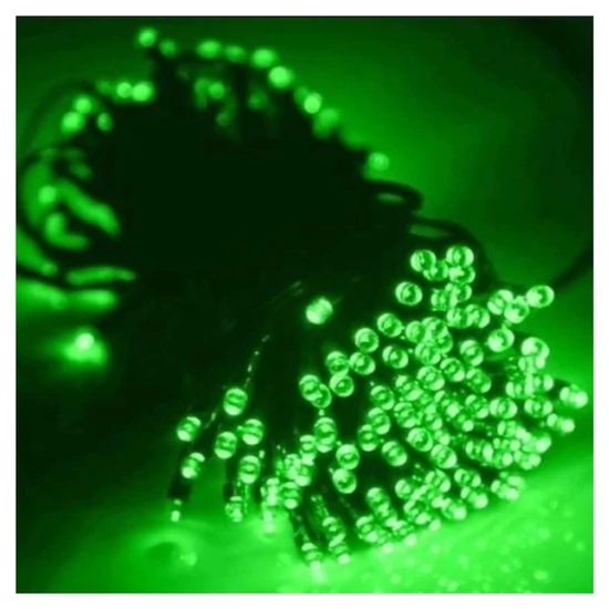 100 Ledes karácsonyi fényfüzér Zöld LAMP01ZIE