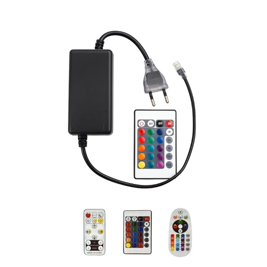 RGB LED szalag vezérlő távirányítóval TS-433