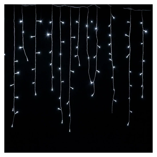 LED jégcsap füzér 300 LED, 12 m – hidegfehér fény DL-078