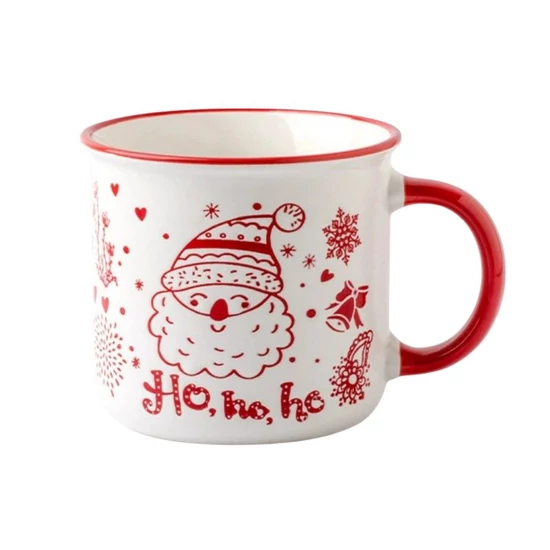 Karácsonyi kerámia bögre – 350 ml, díszdobozban KB12