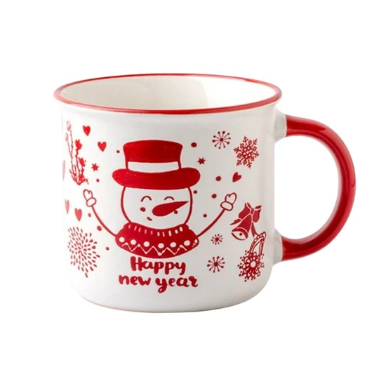 Karácsonyi kerámia bögre – 350 ml, díszdobozban KB13