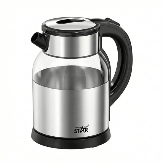 Winning Star Prémium Üveg Vízforraló – 1.8 Liter ST-6051