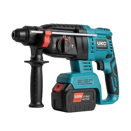 UKC akkumulátoros SDS+ fúrókalapács 2800W UKC-AFK
