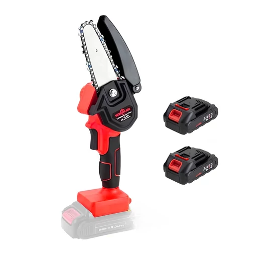 Worthair mini láncfűrész 2 akkuval